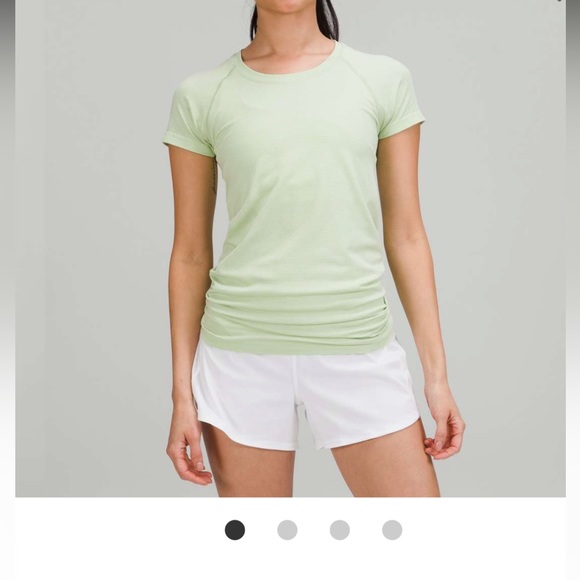 lululemon athletica Tops - lululemon creamy mint swiftly tech